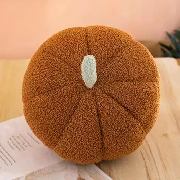 Новая тыквенная подушка, цветные тыквенные плюшевые игрушки, овощи, фрукты, куклы для игровых автоматов с клешней, маленькие куклы 18cm0.2kg