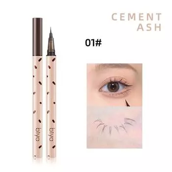 Новая ультратонкая ручка для ресниц, долговечная, водонепроницаемая и устойчивая к поту, тонкая головка, не выцветающие ресницы, ручка-подводка для глаз тутового шелкопряда.