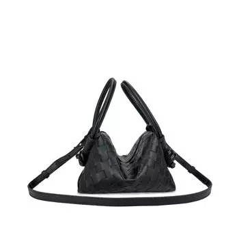 Новая уличная модная сетчатая кожаная универсальная ручная сумка через плечо «Сумка для камеры» 20x10x13cm белый