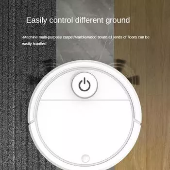 Новая умная мини-подметальная машина, автоматический бытовой интеллектуальный очиститель с зарядкой через USB белый