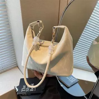 Новая универсальная мини-сумка из мягкой кожи для женщин, элегантная и высококачественная сумка через плечо с карманом через плечо