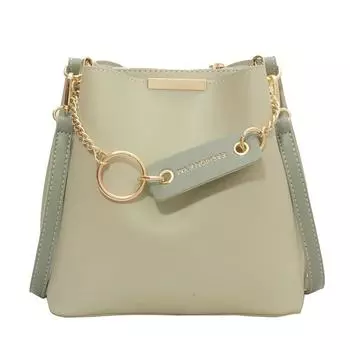 Новая универсальная модная сумка через плечо от Niche Design 22.5*12*21cm чёрный