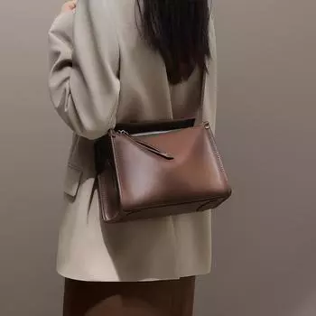 Новая универсальная сумка через плечо, сумка-подушка, высококачественная женская кожаная сумка на одно плечо для поездок на работу