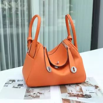 Новая универсальная сумка для мамы, сумка Lindi, кожаная сумка для доктора, женская сумка из натуральной кожи, ручная сумка-подушка на одно плечо 26x15x18cm военно-воздушные силы синий