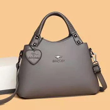 Новая универсальная сумка Женская сумка-мессенджер Женская сумочка Модная сумка через плечо Продвинутая сумка для поездок серый