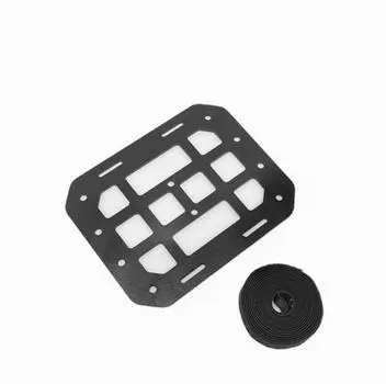 Новая универсальная тактическая жесткая MOLLE панель органайзер на спинку сиденья автомобиля под подголовник черный