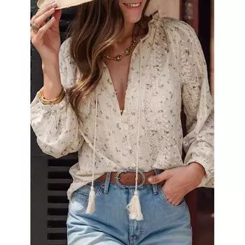 Новая универсальная женская длинная стильная сексуальная повседневная модная удобная высококачественная футболка верхняя базовая рубашка S бежевый