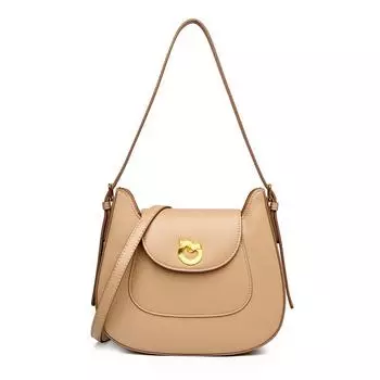 Новая универсальная женская седельная сумка, маленькая женская сумка на одно плечо, сумка через плечо China хаки