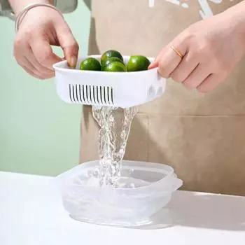 Новая упаковка и ящик для хранения риса с функцией микроволнового подогрева, переносным холодильником, морозильной камерой и крышкой для хранения белый