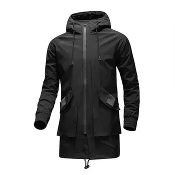 Новая верхняя одежда для весны и осени с длинными рукавами, мужская повседневная модная свободная куртка большого размера в корейском стиле M