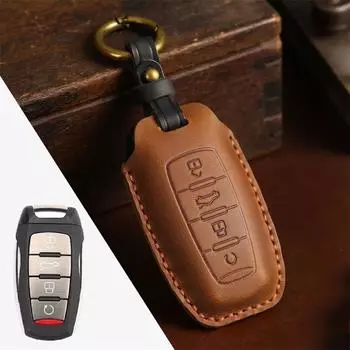 Новая версия чехла для ключей, брелок для ключей для Great Wall Haval/Hover H6 H7 H4 H9 F5 F7 H2S, автомобильные чехлы, держатели, аксессуары чёрный