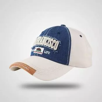 Новая версия кепки с вышивкой и потертым краем, женская бейсболка с мягким верхом, солнцезащитная кепка, мужская и женская кепка для лица Adjustable