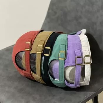 Новая версия с большой головой имеет великолепную текстуру, кожаную стандартную универсальную бейсбольную кепку, женскую кепку для занятий с утиным языком, и мужскую кепку с бесплатной доставкой. Adjustable красный