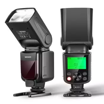Новая версия вспышки TTL для камеры NEEWER, стробоскопическая вспышка Speedlight GN58 HSS, оптическая ведомая вспышка с синхронизацией по задней шторке, совместимая с A9 II A9 A7R V IV III II A7 IV III A7S