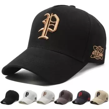 Новая весенне-летняя мужская и женская модная повседневная универсальная шляпа с вышивкой, широкополая бейсболка для путешествий на открытом воздухе, защищающая от солнца и солнца