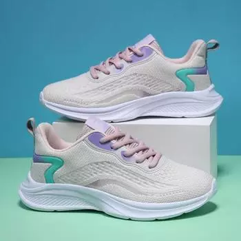 Новая весенне-летняя женская спортивная обувь. Удобная дышащая повседневная обувь с низким верхом. Кроссовки для бега. 36 чёрный