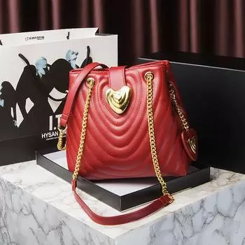 Новая весенне-летняя женская сумка через плечо, европейская и американская ретро-кожаная сумка через плечо, модная женская сумка