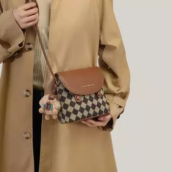 Новая весенне-летняя женская сумка, высококачественная сумка через плечо, маленькая сумка, модная сумка-ведро на одно плечо