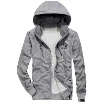 Новая весенне-осенняя модная мужская повседневная толстовка с капюшоном, кардиган, свободная повседневная модная толстовка M