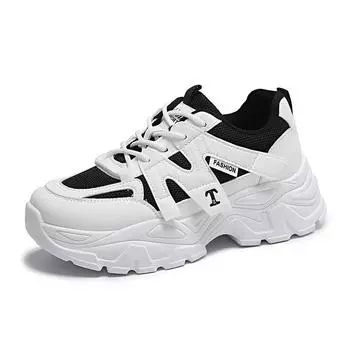 Новая весенне-осенняя повседневная дышащая и удобная спортивная обувь модная женская обувь с круглым носком и перекрестными ремешками 36