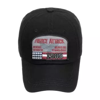 Новая весенняя мужская бейсболка с потертой наклейкой, старая ретро-шляпа от солнца с объемной вышивкой Adjustable красный