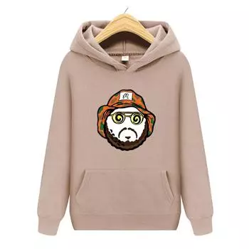Новая весенняя, осенняя, зимняя дизайнерская одежда с принтом, мужская толстовка с капюшоном в стиле хип-хоп, пуловер большого размера, пуловеры с капюшоном для пар S белый