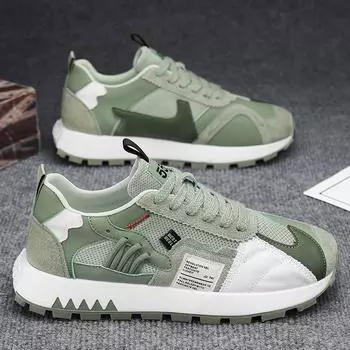 Новая весна и лето Новые китайские мокасины в китайском стиле с шитьем сетчатые дышащие мужские туфли модные спортивные туфли для мужчин 39