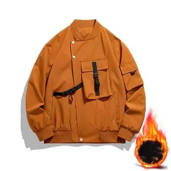 Новая ветрозащитная уличная модная бейсбольная куртка для мужчин, осенняя повседневная уличная куртка больших размеров