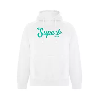 Новая винтажная мужская толстовка с капюшоном SPRBSU-003 S белый