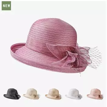 Новая винтажная простая шляпа от солнца для женщин, элегантная модная соломенная шляпа с подшивкой, летние однотонные шляпы с бантом, солнцезащитный козырек, дышащая уличная шляпа от солнца one size:56-58cm чёрный