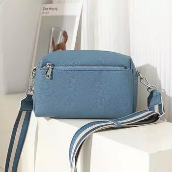 Новая вместительная сумка через плечо для женщин с небольшой квадратной сумкой на одно плечо