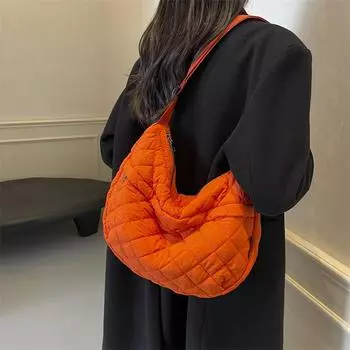 Новая вместительная женская сумка-тоут для путешествий на осень и зиму, сумка через плечо в горошек