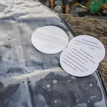 Новая водонепроницаемая заплатка из ТПУ для ремонта палаток, навесов, плащей и зонтов Single Pack