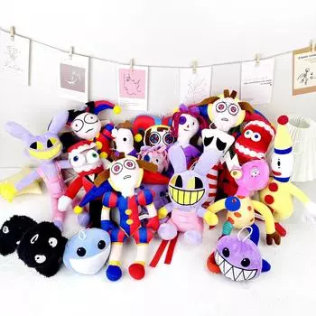 Новая волшебная цифровая цирковая анимация клоун кролик плюшевая кукла бесплатная доставка детский подарок