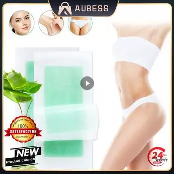 Новая восковая бумага для удаления волос, 40 шт. в упаковке, волосы под мышками и ногами для мужчин и женщин, разрывающая восковая бумага, профессиональный инструмент для быстрого удаления волос