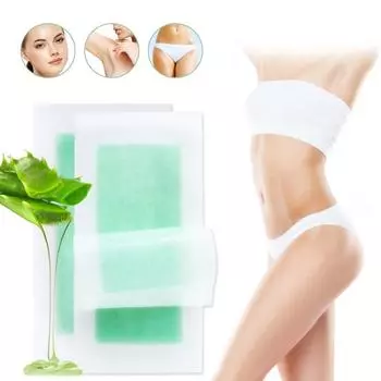 Новая восковая бумага для удаления волос, 40 шт. в упаковке, волосы под мышками и ногами для мужчин и женщин, разрывающая восковая бумага, профессиональный инструмент для быстрого удаления волос