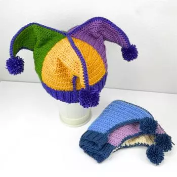 Новая вязаная крючком маска кролика, смешная маска кролика для взрослых с капюшоном Adult 57-59cm