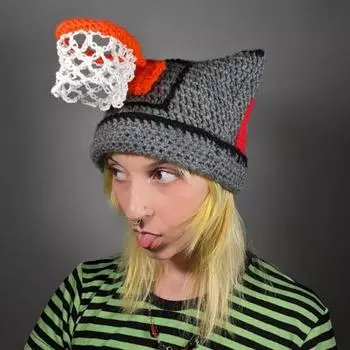 Новая вязаная крючком разноцветная дофаминовая фруктовая шапка-берет для взрослых Adult 57-59cm