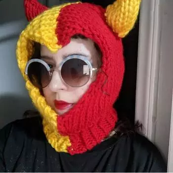 Новая вязаная крючком шапка эльфа, шапка эльфа для родителей и детей, модная рождественская шапка