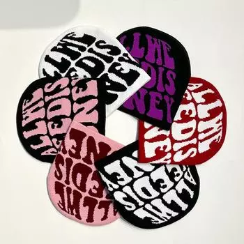 Новая вязаная шапка из шерсти и акрила с буквенным принтом, зимняя теплая шапка-ушанка, шапки-бини для женщин и мужчин, хип-хоп, спортивная на открытом воздухе, эластичная лыжная шапка Adult