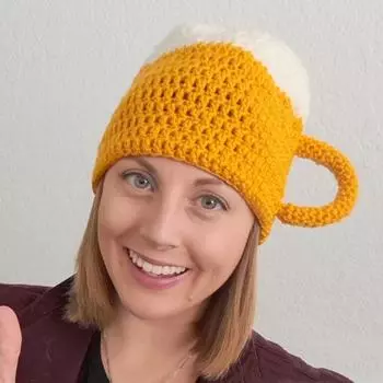 Новая вязаная вручную красочная полосатая шапка рыбака цвета дофамина, модная шапка для весны и осени