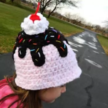 Новая вязаная вручную полигональная черно-белая смешная шапка для вечеринки, персонализированная шапка для взрослых children s model 50-54cm