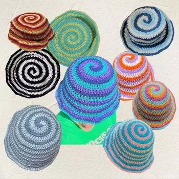 Новая вязаная вручную симпатичная шапка-рыбак в виде маленького животного для взрослых