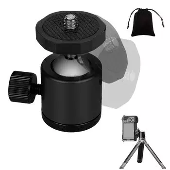 Новая вращающаяся шаровая головка Makuseru без металла для камер с несколькими винтами, грузоподъемность панорамной съемки 5 кг для беззеркальных камер, штатив для селфи-палки