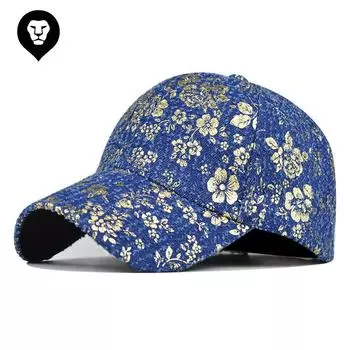 Новая высококачественная бейсболка в стиле хип-хоп с принтом, бейсболка из хлопка с золотой нитью и буквенным принтом