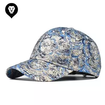 Новая высококачественная бейсболка в стиле хип-хоп с принтом, бейсболка из хлопка с золотой нитью и буквенным принтом