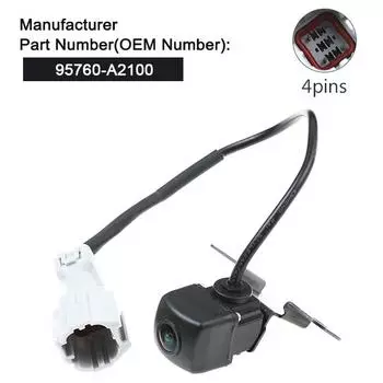 Новая высококачественная камера заднего вида для Hyundai Santa Fe 95760-A2100 95760-2W000 95760A2100 957602W000 камера помощи при парковке 12V