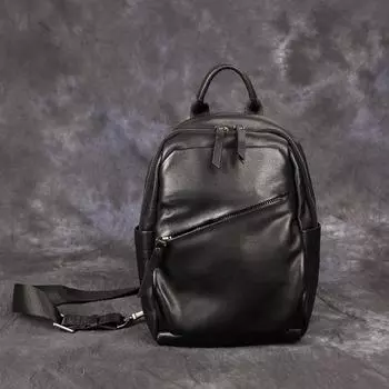 Новая высококачественная кожаная нагрудная сумка для мужчин большой вместимости, модная и модная сумка через плечо, мужской рюкзак из воловьей кожи с верхним слоем для отдыха