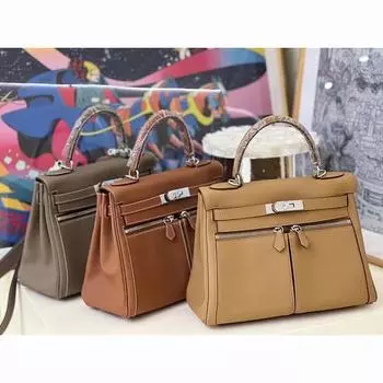 Новая высококачественная кожаная сумка для женщин, модная сумка с широким плечевым ремнем и сумка на одно плечо 28x21x12cm аэро