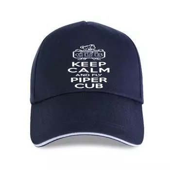 Новая забавная бейсболка Keep Calm And Fly Piper Cub Pilot Aviation унисекс